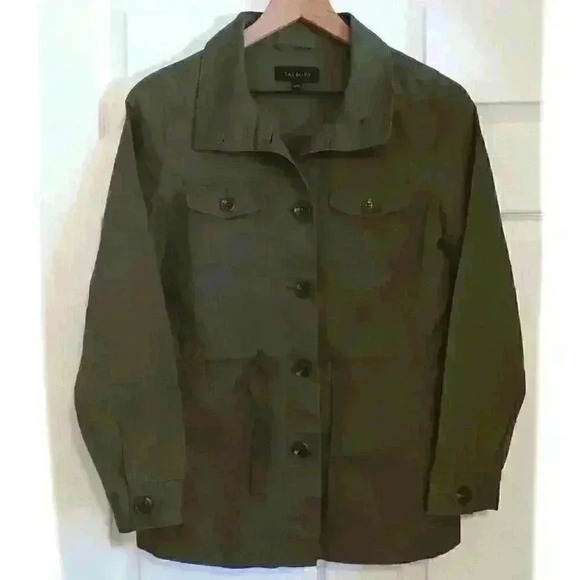 Talbots Jackets & Blazers - Talbots Womans Utility Jacket Size XS Army Green Streetwear Skater Grunge